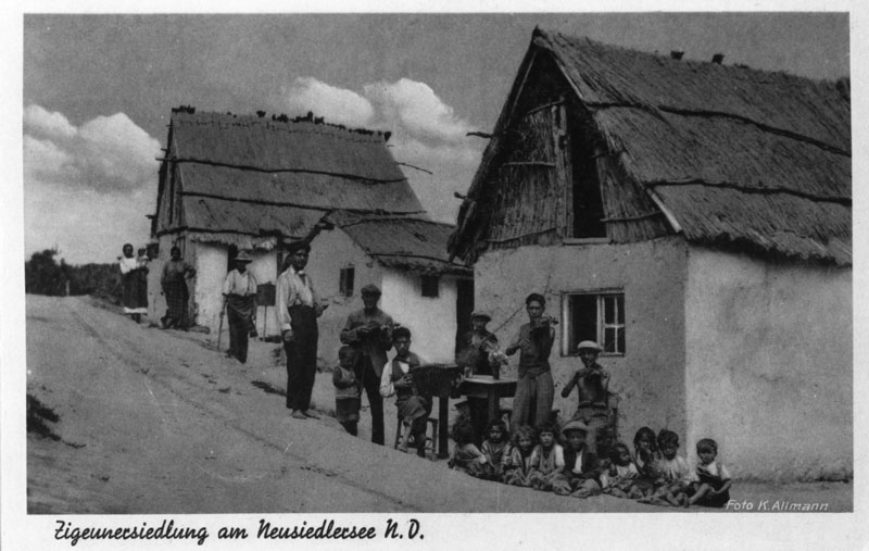 »Zigeunersiedlung am Neusiedlersee N.D.«, nach 1938